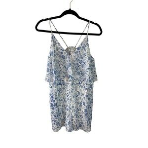 Greylin Melody blue and white romper size S